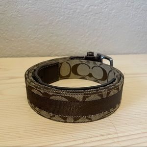 Mens coach belt 32